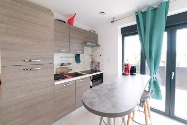 Blue Purple Grand Stade Apartment Meyzieu Ngoại thất bức ảnh